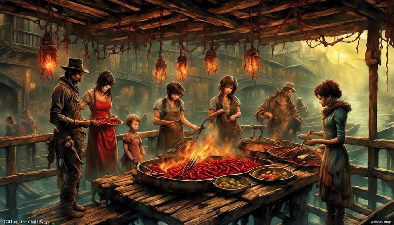 Family Under the Bridge: A Fantasy Masterpiece
