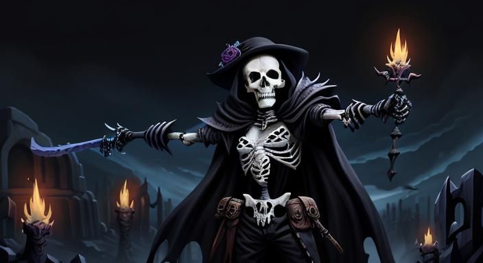 Necropolis Underworld Skeleton Rogue Spellweaver