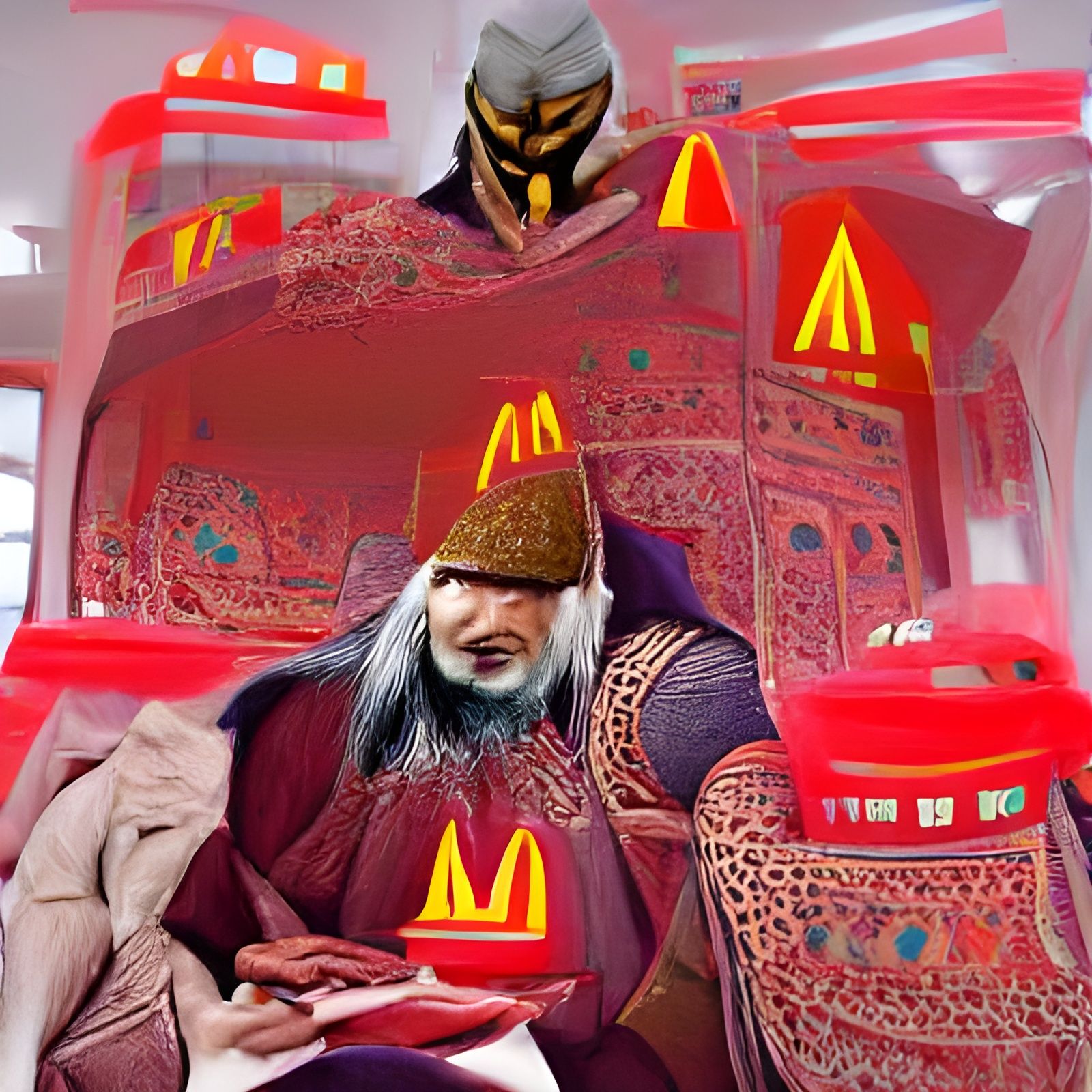Genghis Khan Tries McDonald's: An Unexpected Encounter