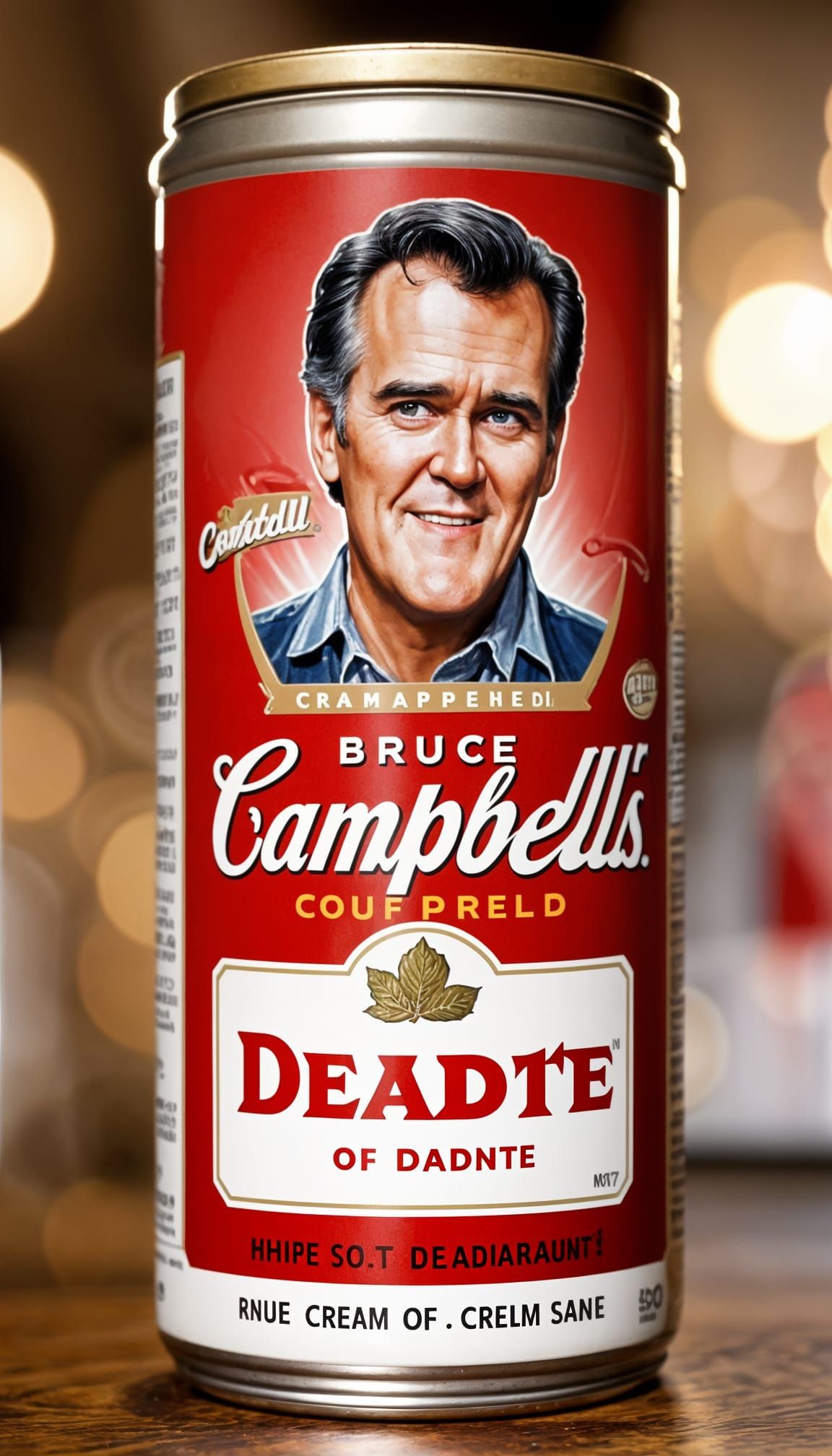 Bruce Campbell's Horror-Themed Cream of Tomato Soup
