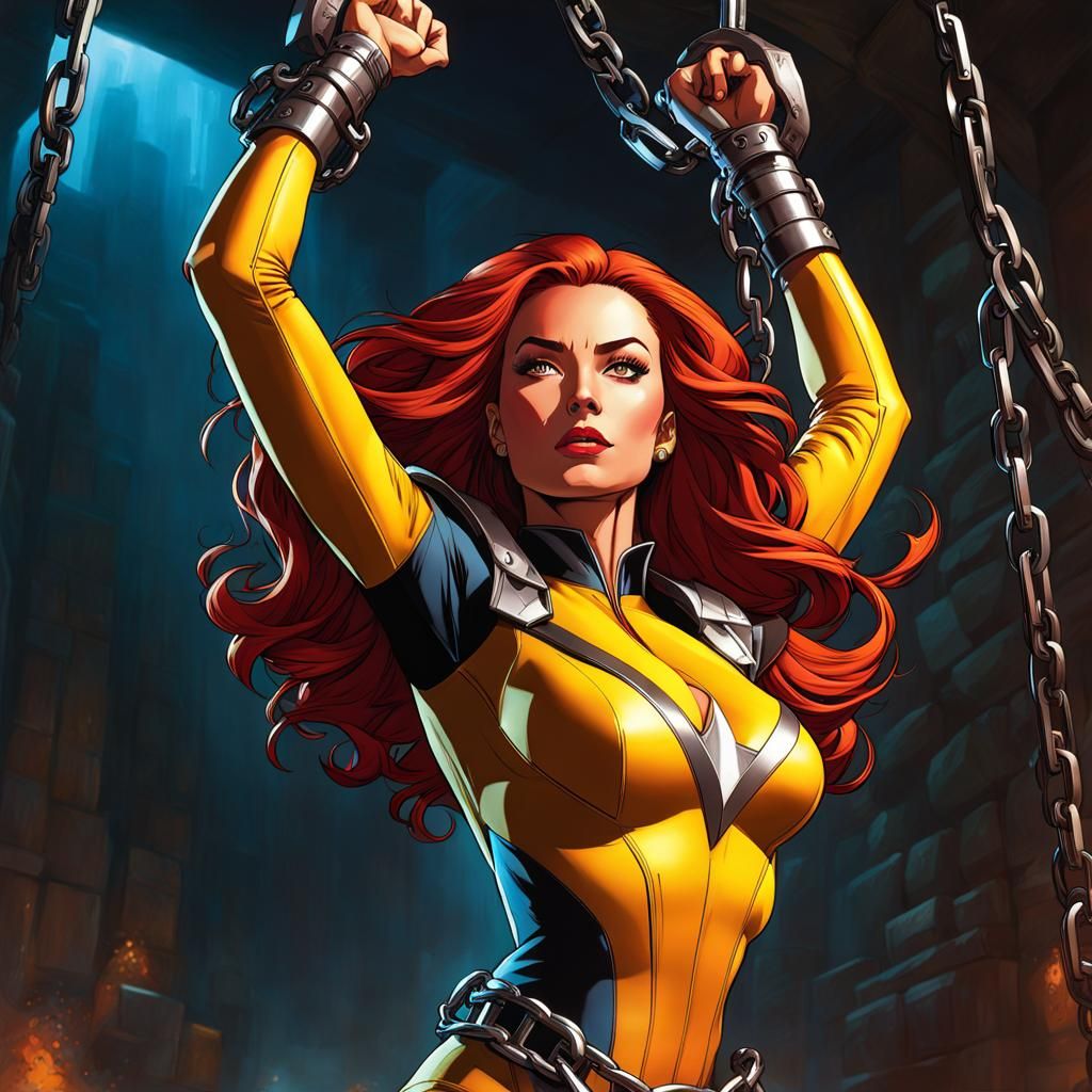 Ultimate Jean Grey captured by Mr. Sinister