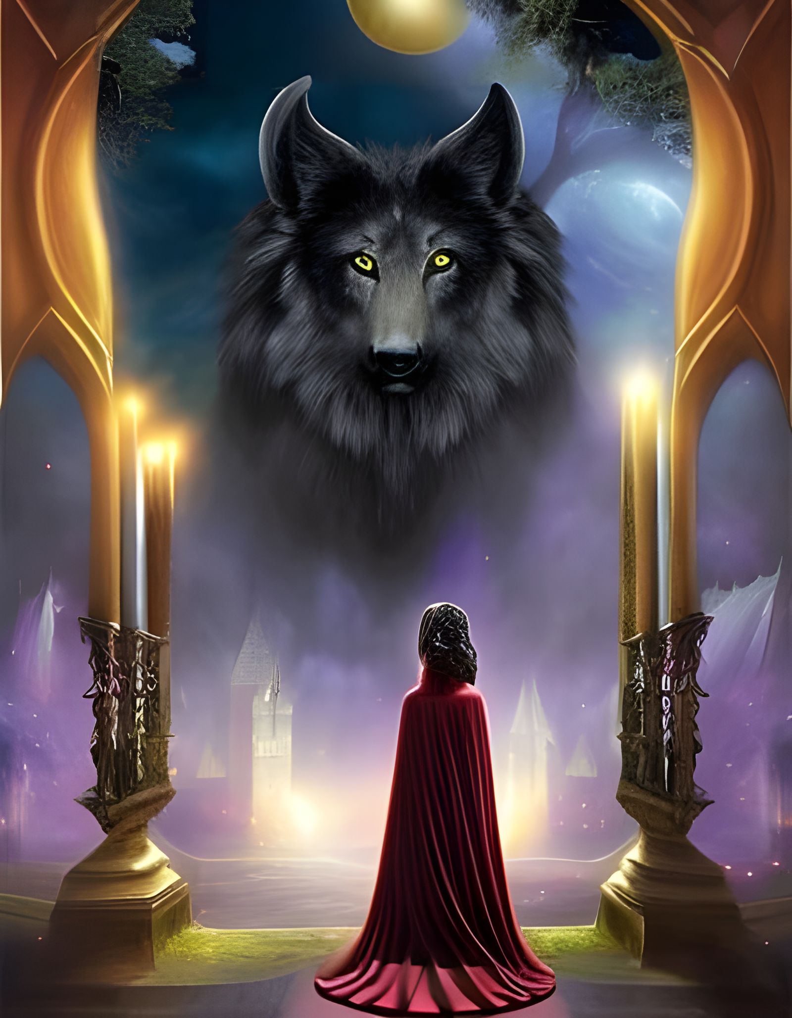 AI Generated Image Based on Empty Prompt