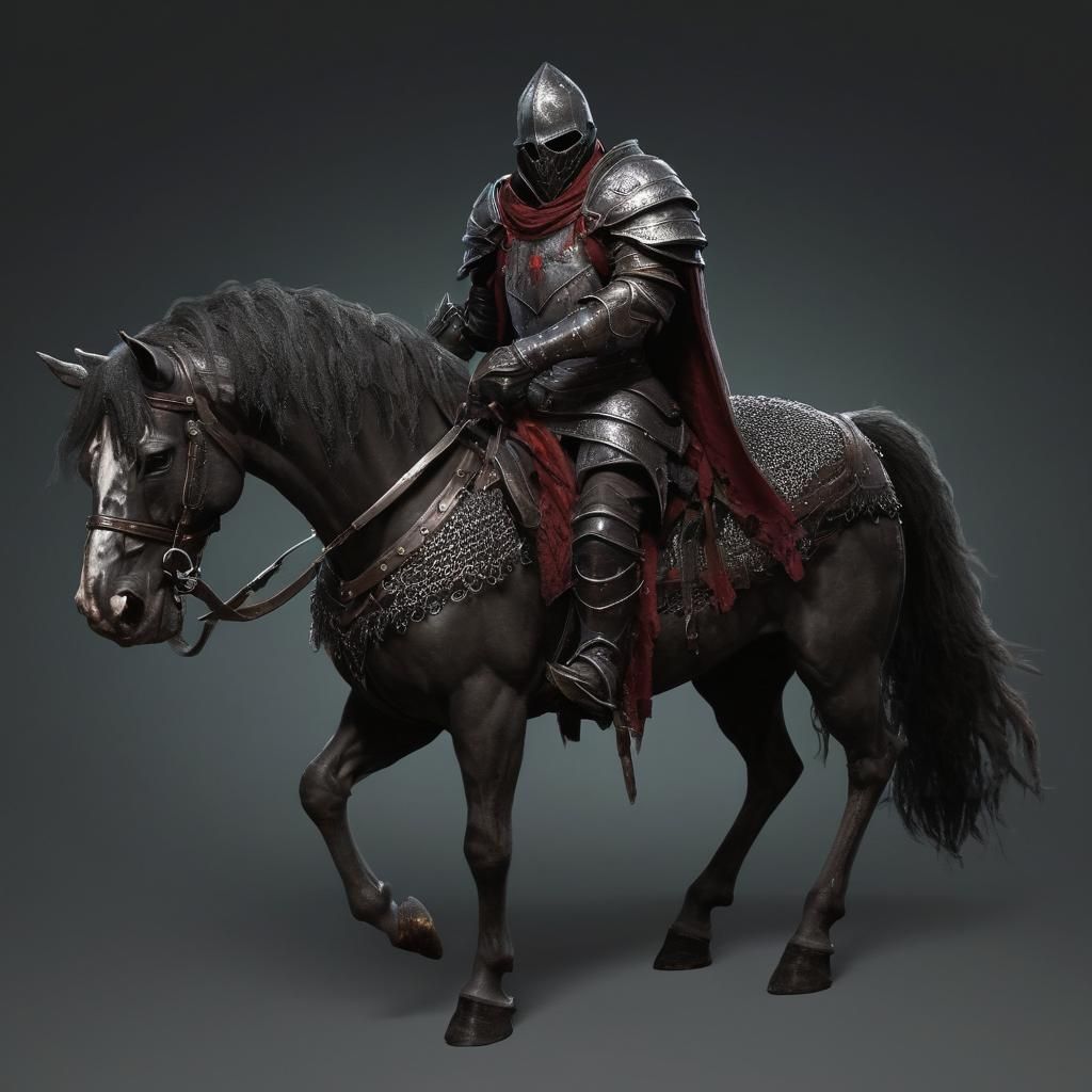 The Headless Horseman: Fantastical Concept Art
