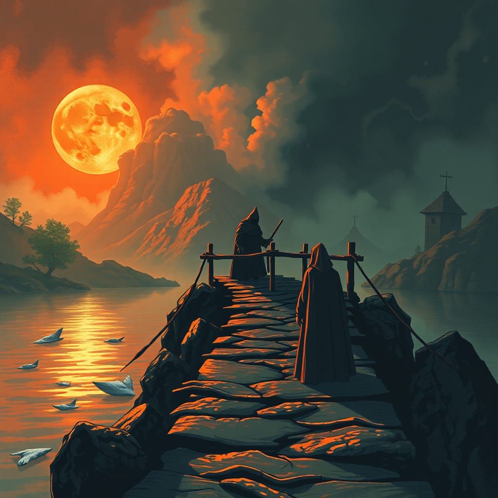 (Bridgekeeper says: “Stop. Who would cross the Bridge of Death must answer me these questions three, ere the other side ...