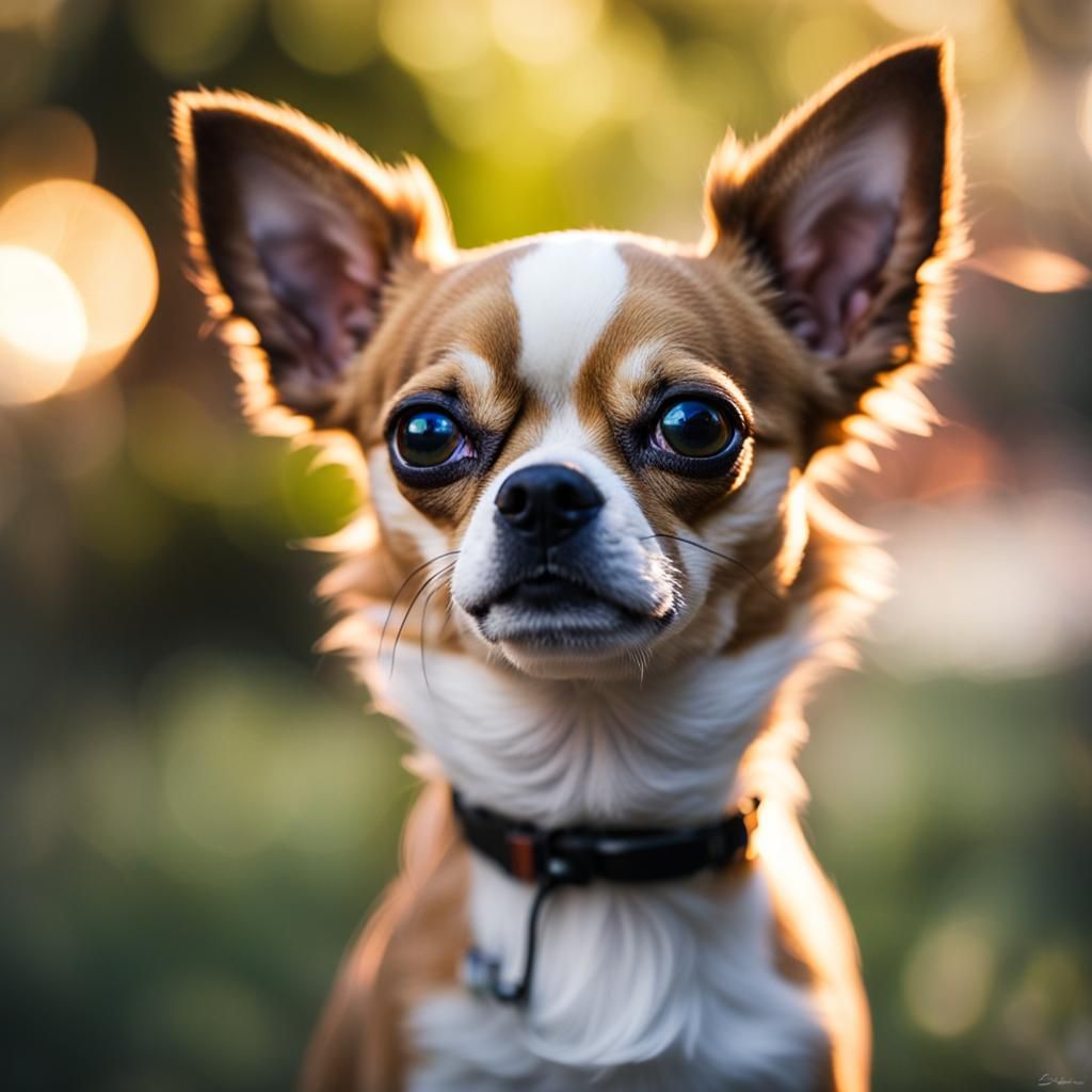 Chihuahua Portrait in Professional Photography Style