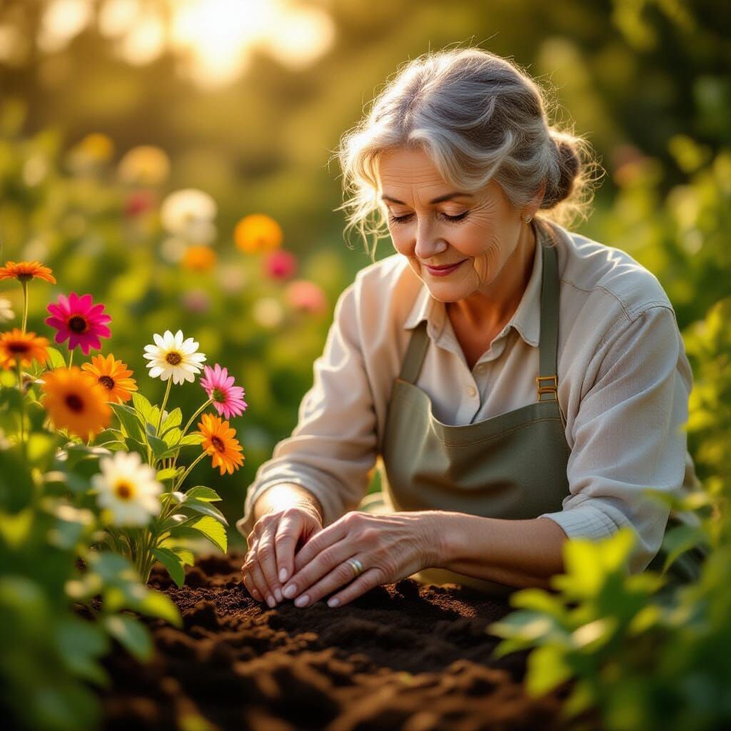 Who will water the flowers?
