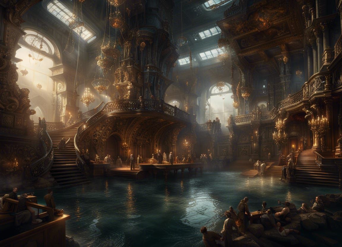 Severed Heads Suspended Above Blood Pool