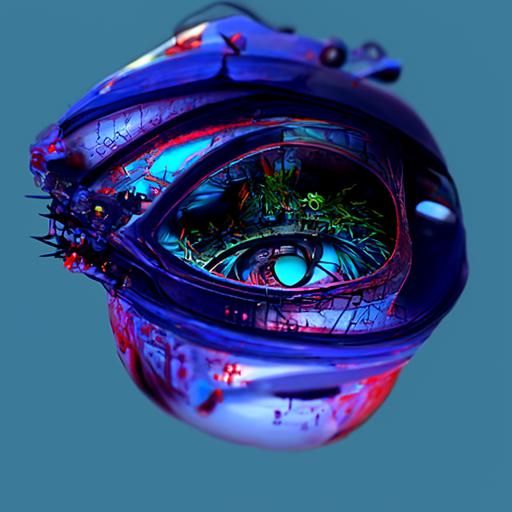 Surreal Eye Transformation in Dying World