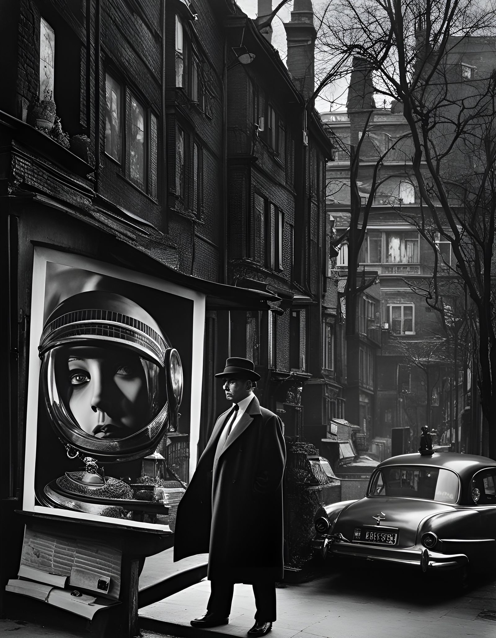 Detectives in a Cybernoir Cityscape: Street Photography