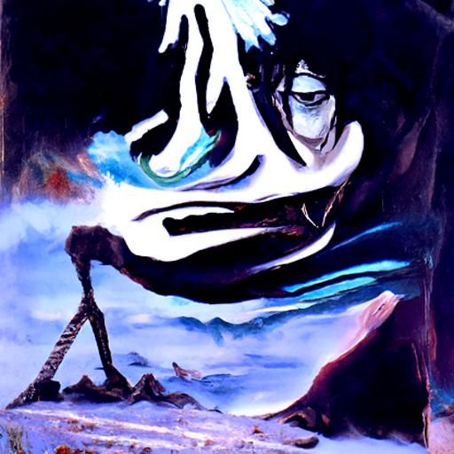 Surreal Dabi Portrait in Salvador Dali Style
