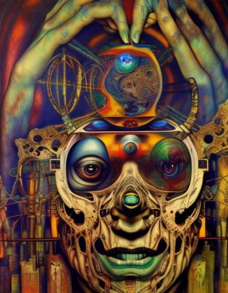 Surreal Alternate Reality Inspired by Otto Rapp