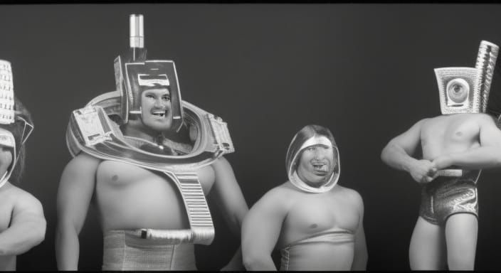 The Galaxians: Pro Wrestlers from Outer Space