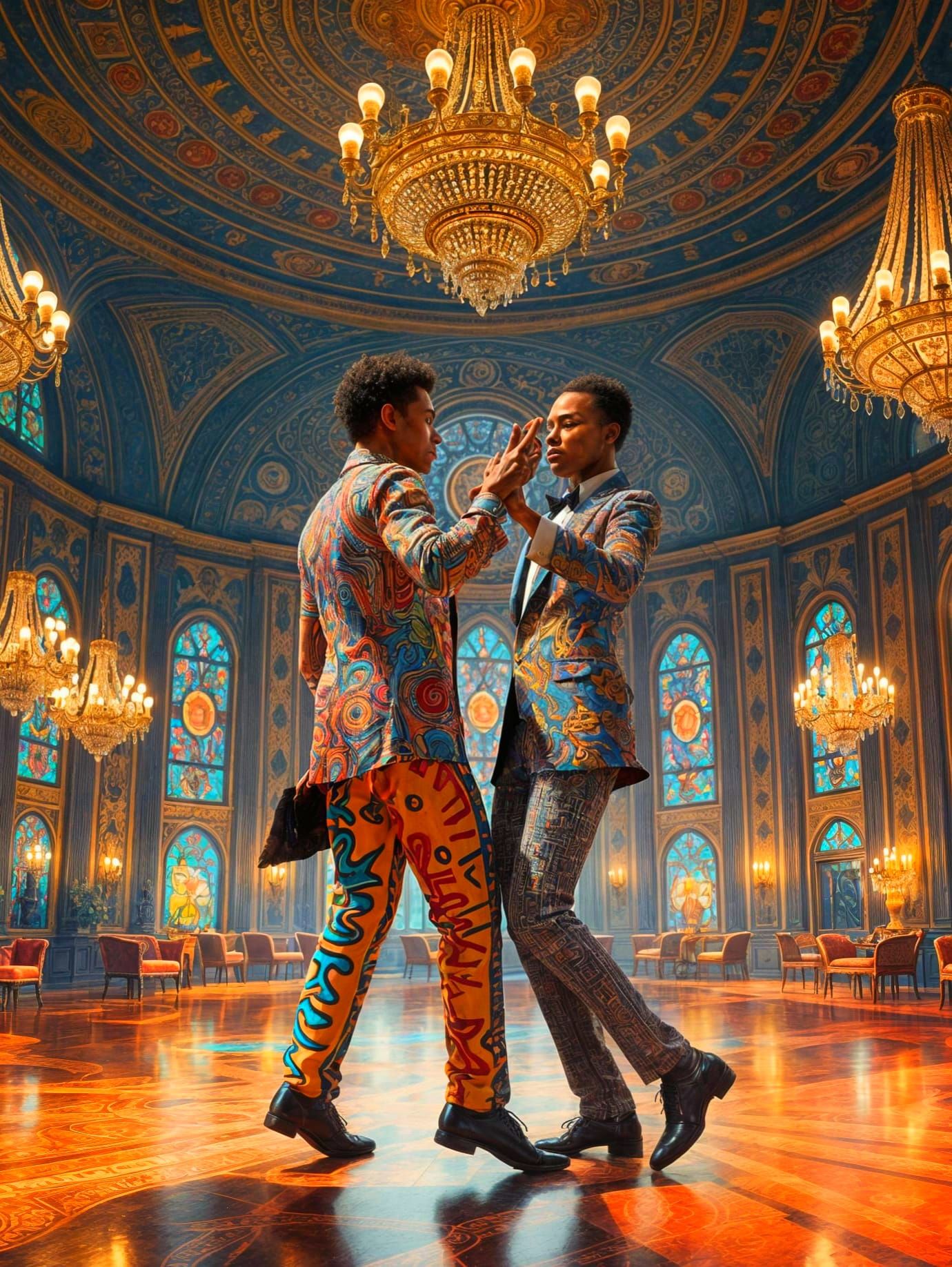 These talented costume designers like to try out their creat...