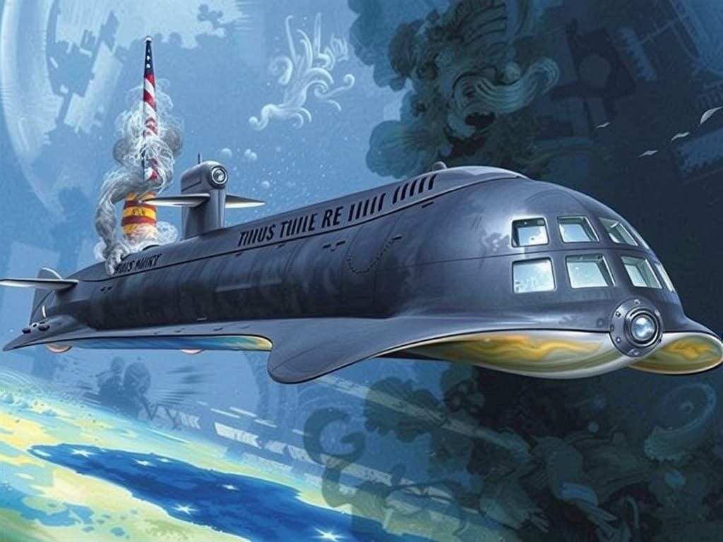 Submarine Prometheus Dives into Oceanic Adventure