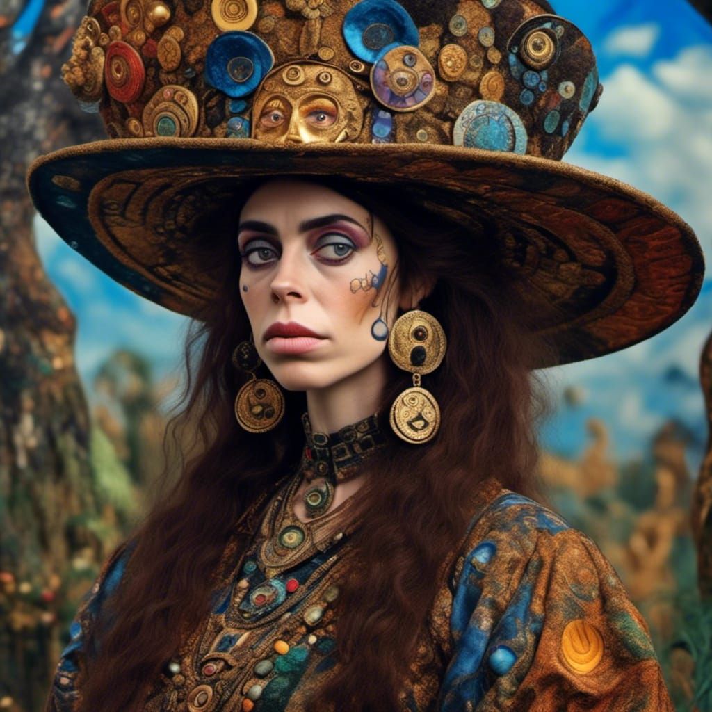 The Mad Hatter's wife