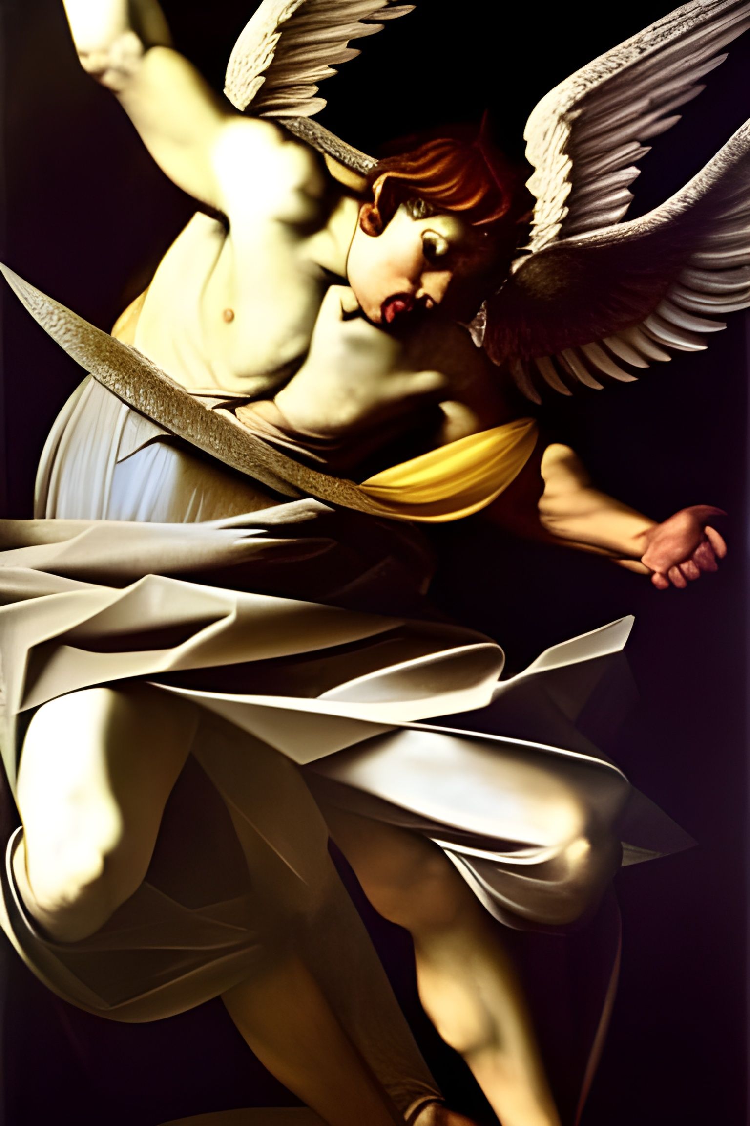 Caravaggio's Lucifer