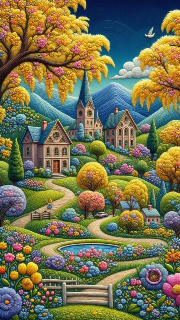 Golden Landscape