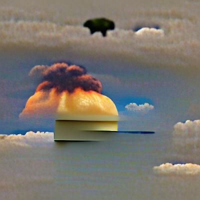 Mushroom Cloud Dominates the Horizon