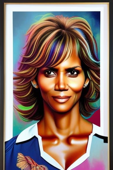 Ethereal Portrait: Woman in Hyperdetailed Fantasy Style