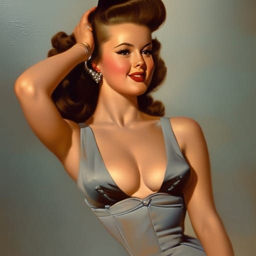 Cordelia Lambert-1940's pin-up girl