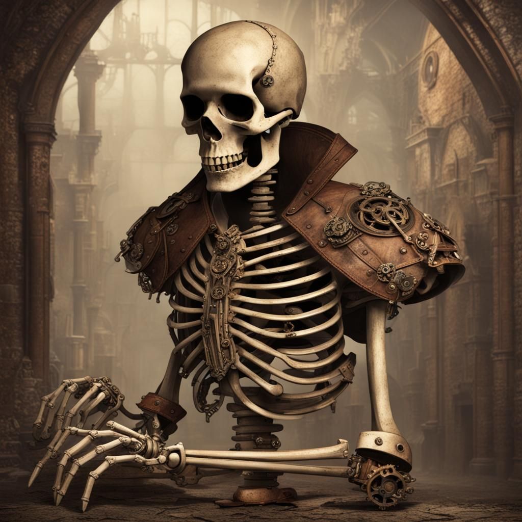 Steampunk Skeleton: Forgotten Relic of Castlemere