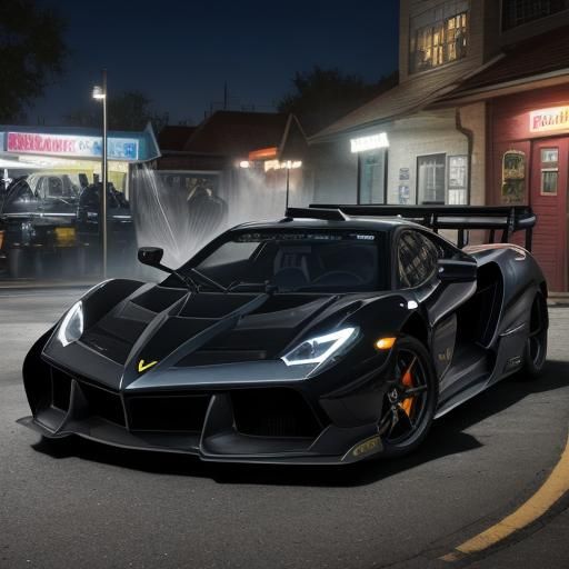 Batmobile Cleans Up at the Carwash