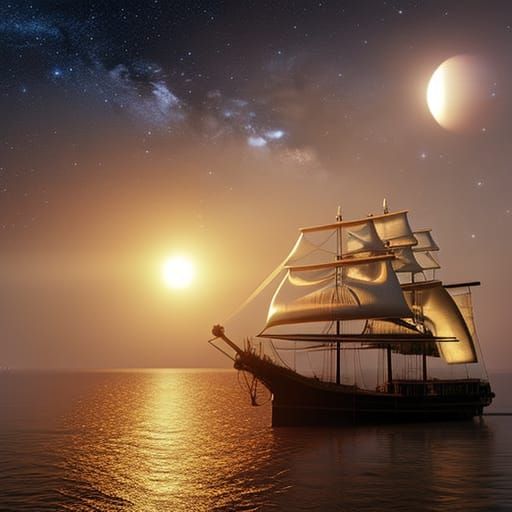 Sailing under the twin sun