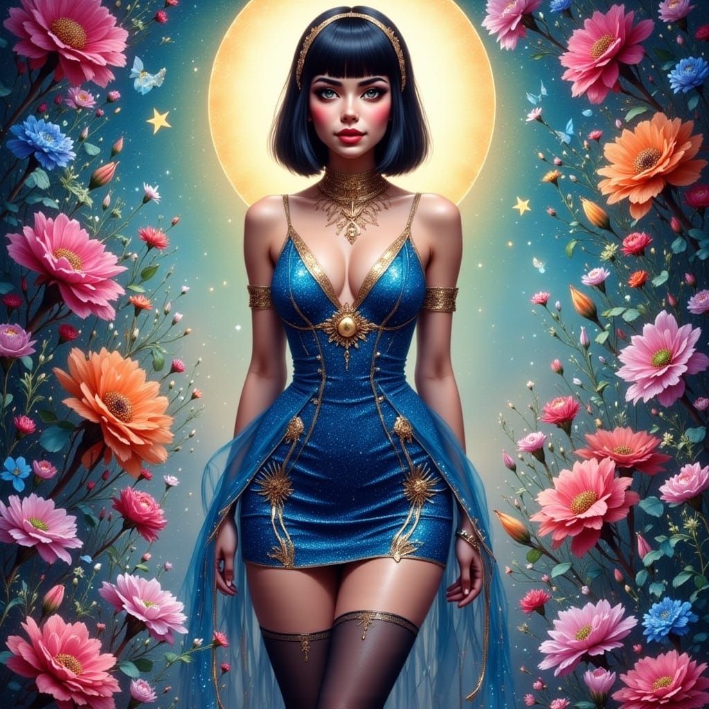 Loxy Isadora Bliss: Colored Pencil Star Trek Muse