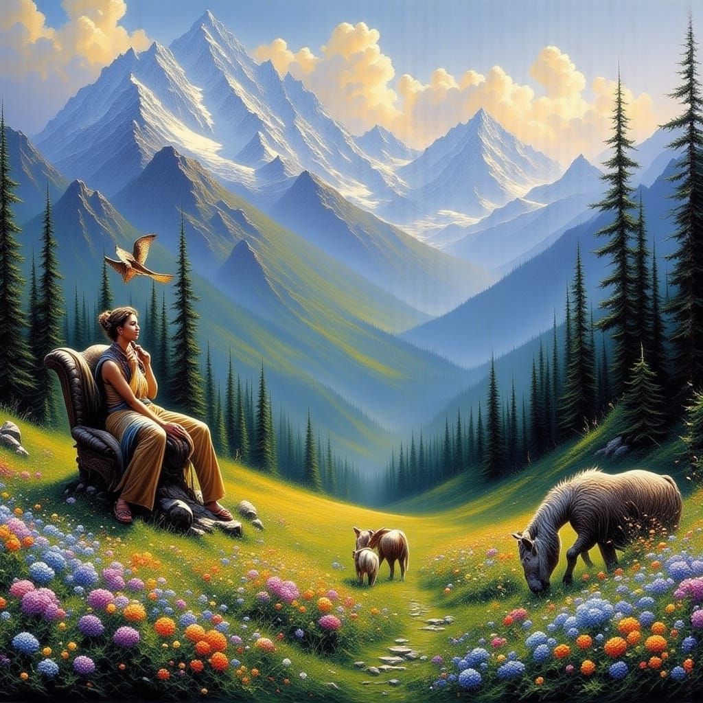 Beautiful Feet on Mountains Bringing Tidings of Peace