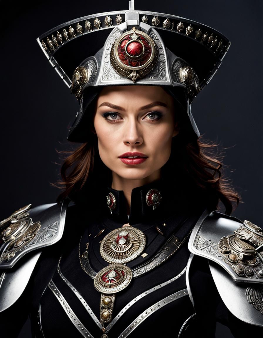 Sister of Battle in Ornate Power Armor