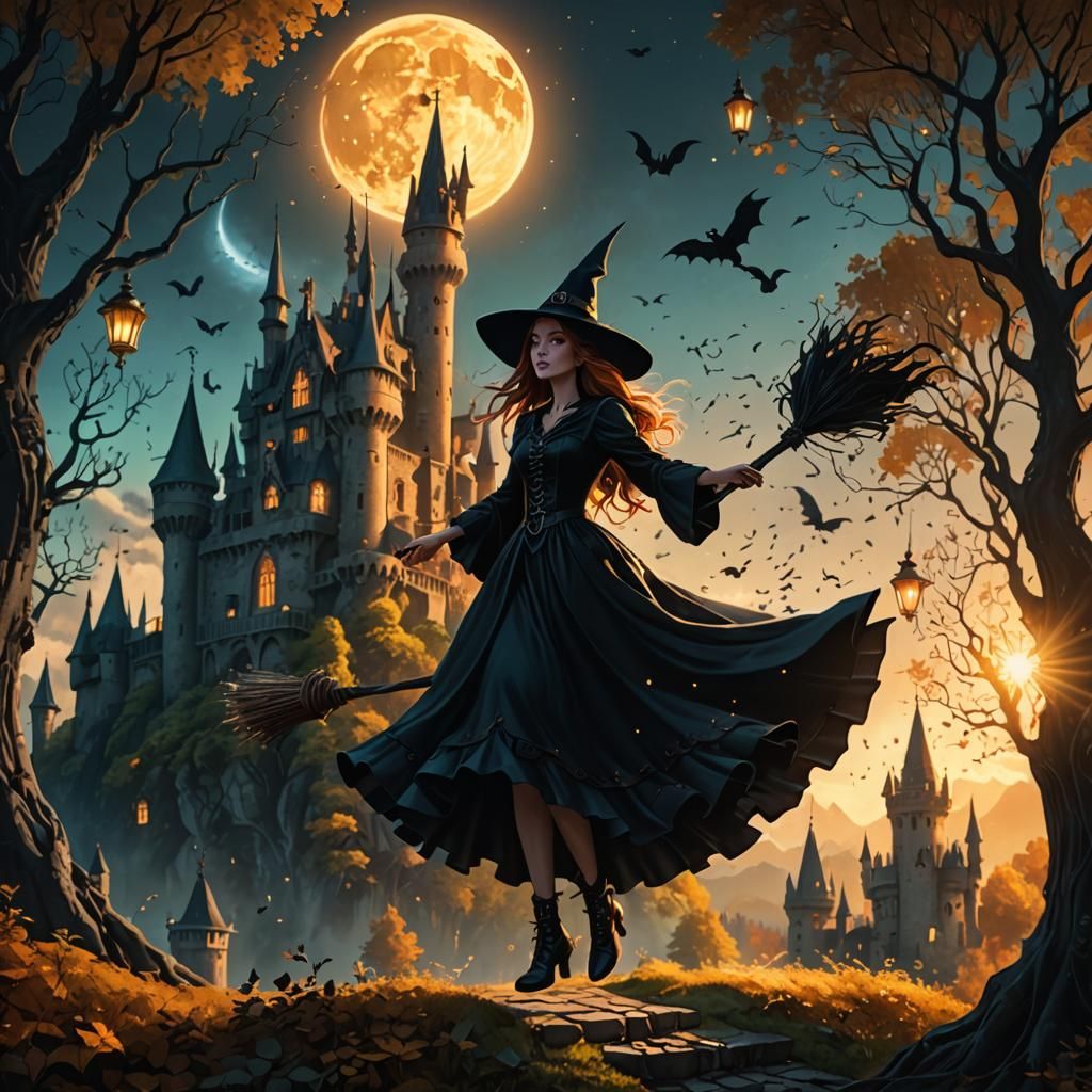 Gothic-Märchen: Hexe