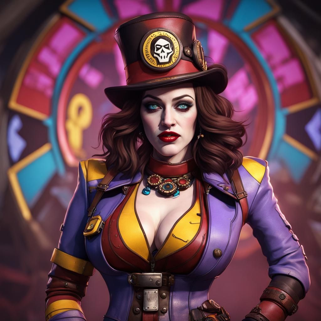Kat Dennings as Mad Moxxi from Borderlands