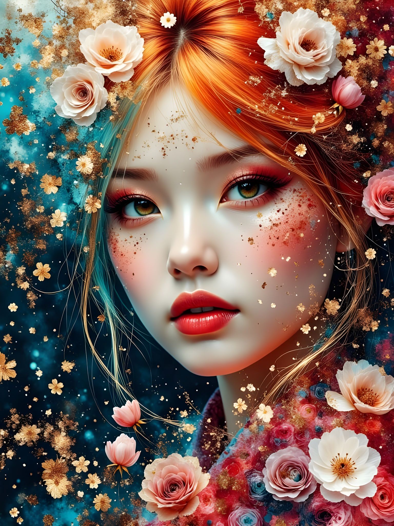 Enchanting Infinity Beauty in a Dreamlike Asian Landscape