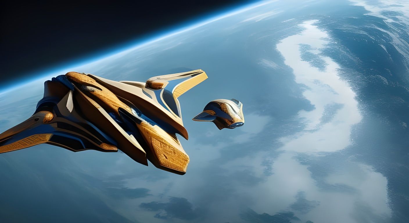 Blue Planet with Clouds and Starfield in 8K