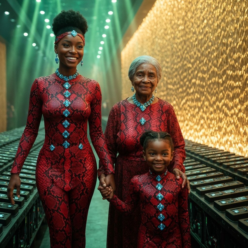 Three Generations in a High-Tech World