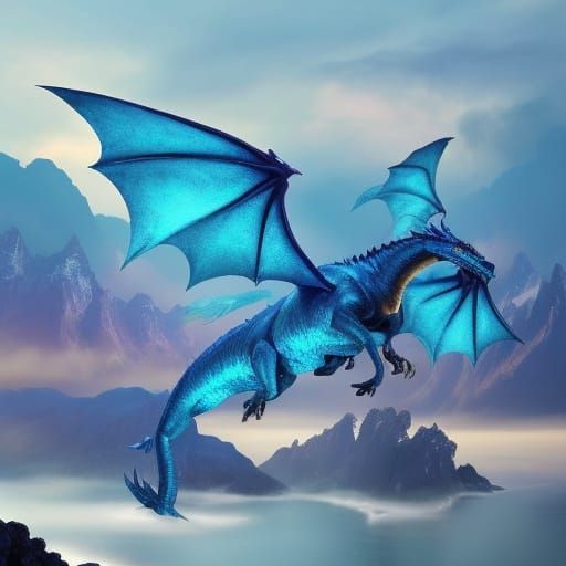 Dragons Protecting Their Realm: Fantasy Concept Art