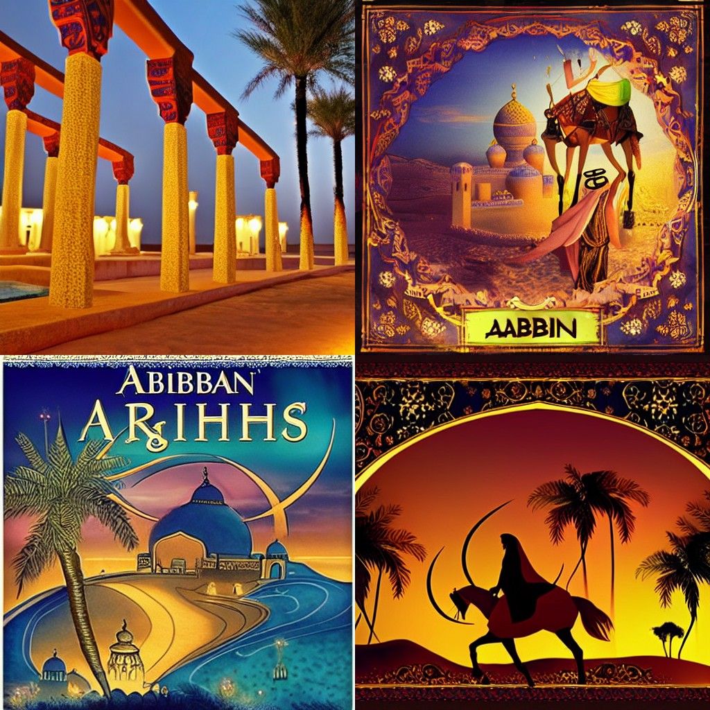 Mystical Arabian Nights Scene