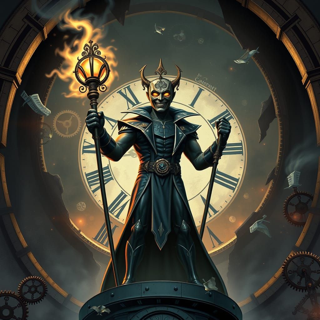 The Time Bender: Steampunk Villain