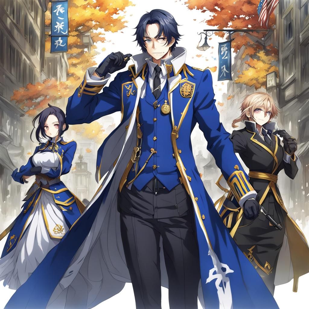 Pennsylvania Personified: Anime Style Illustration