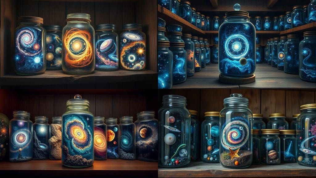 Multiverse Collection in a Shelf of Cosmic Jars