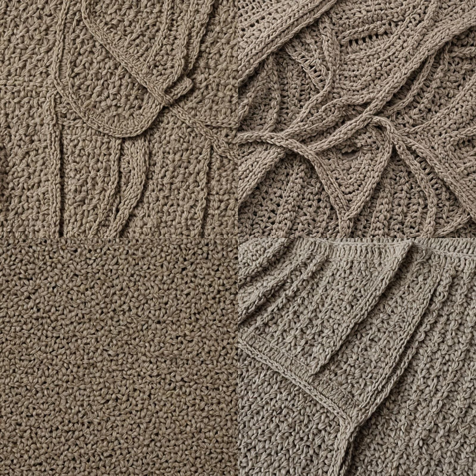 Crocheted Men's Underwear: Unique Fiber Art