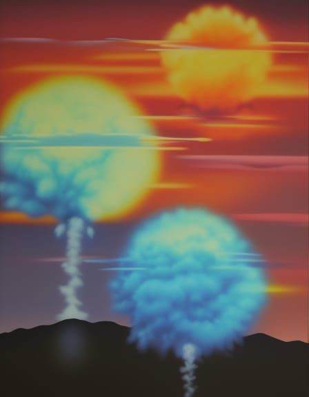 Kyushu Four Seasons: Minimalist Airbrush Art