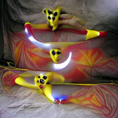 Clown Soaring on Solar-Powered Glider