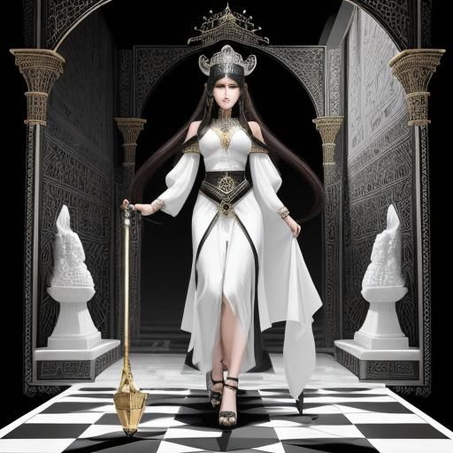 Isis: Balance and Duality in Monochrome