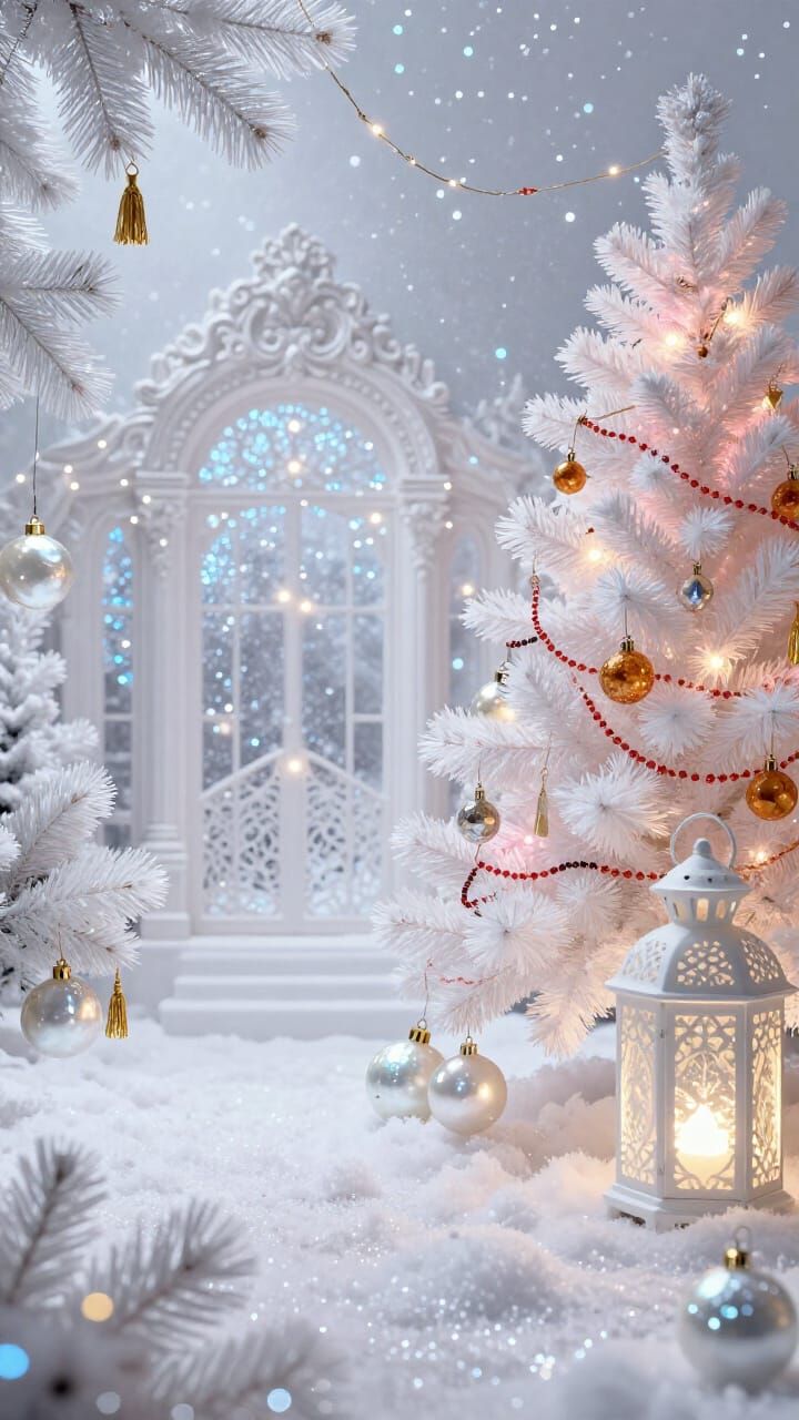 Elegant Baroque Christmas Miracle Scene