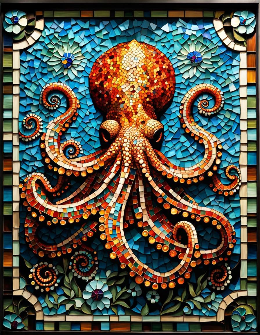 Mosaic Octupus