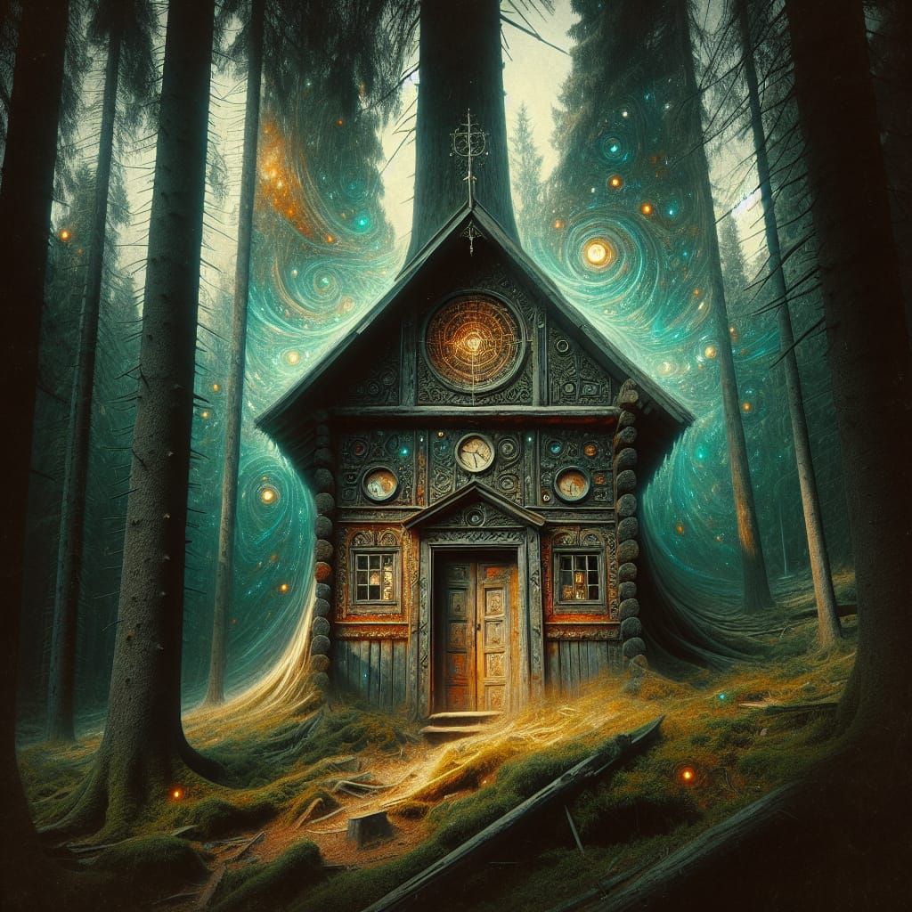 Mysterious Cabin Transports Through Time in Dense Forest