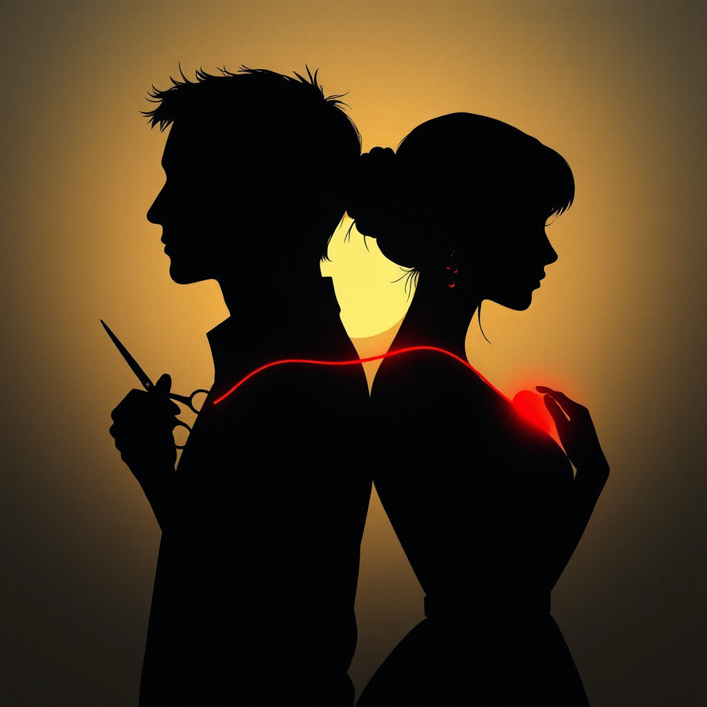 Bittersweet Separation in Golden Light