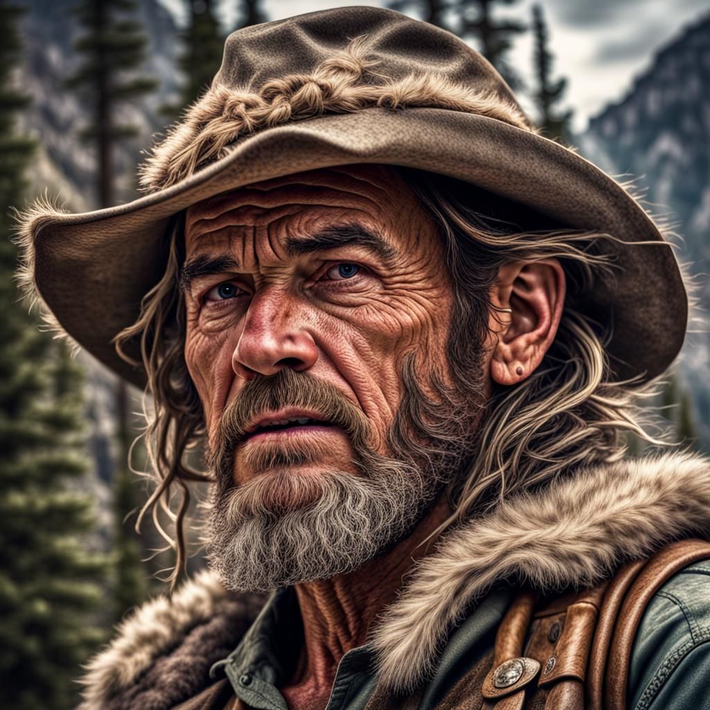 Hyperrealistic Fantasy Portrait of Bushwack Bob