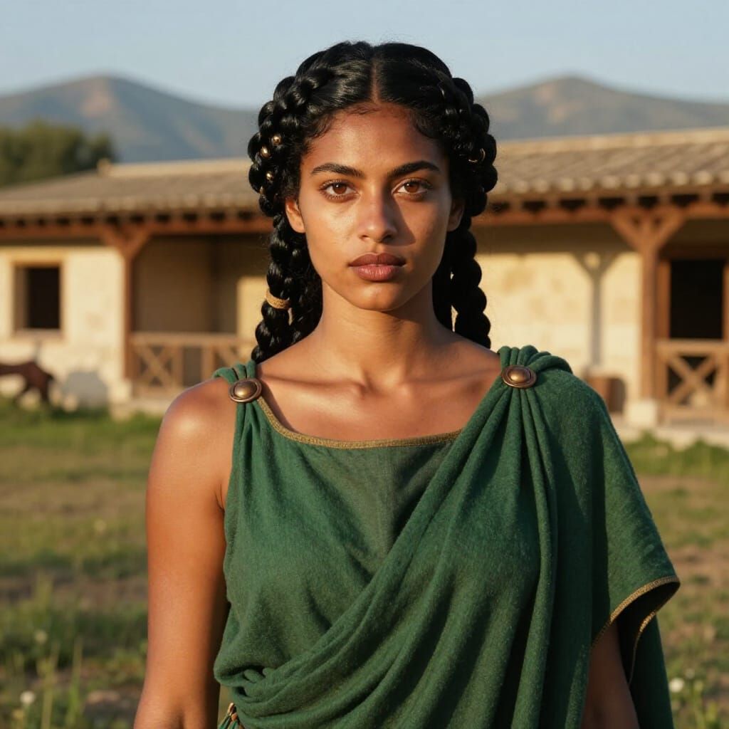 Arsinoë Thessalia: Ancient Greek Noblewoman Portrait